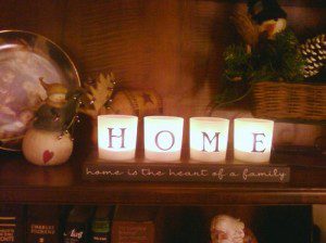Home is where the heart is - these are great candle holder ideas that you can use with my flameless battery operated tea light candles