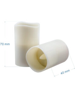 Candles Recharge rechargeable pillar candles dimensions