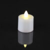 Warm White Rechargeable led tea light candle from Candles Recharge
