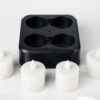 Waterproof rechargeable tea light candle set of 4 sensor base